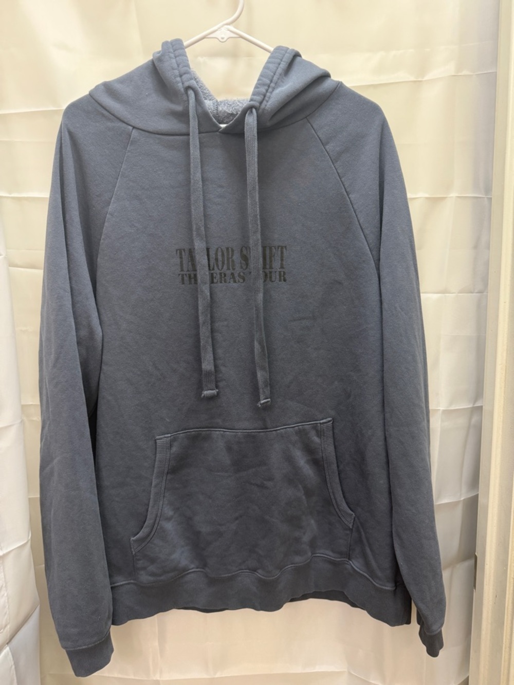 Taylor Swift - The Eras Tour Blue Hoodie medium excellent condtion oversized